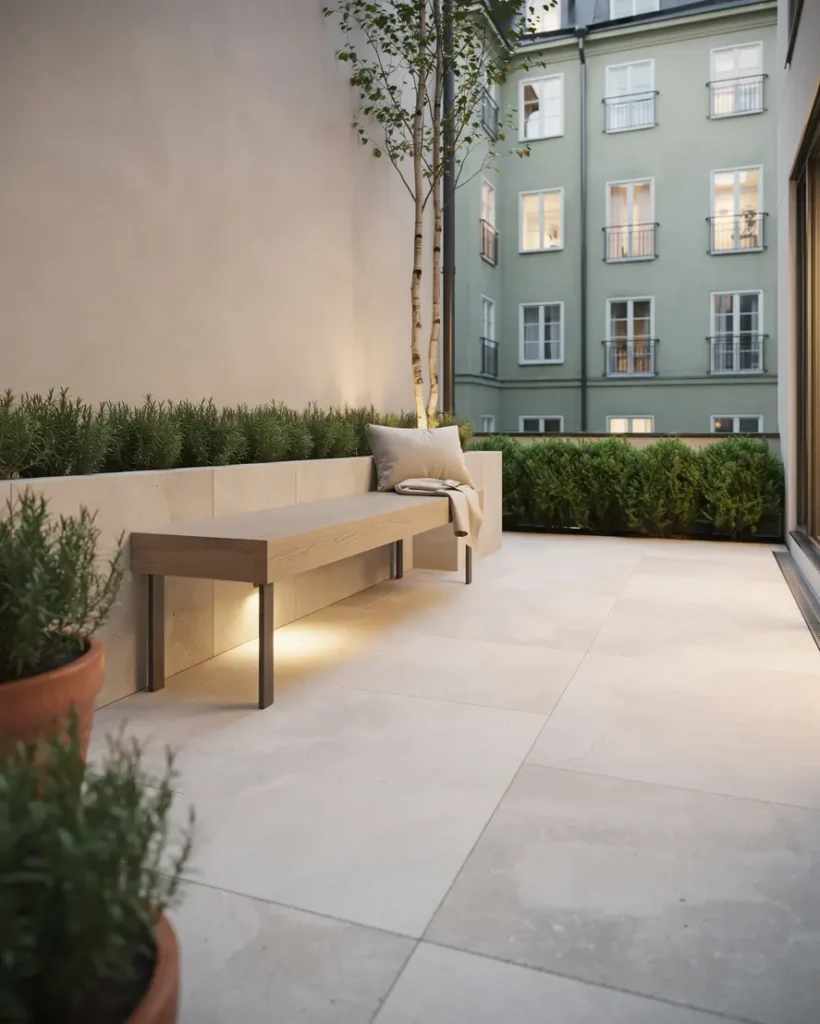 innerg rdsaltan med sittb nk och belysning p s dermalm